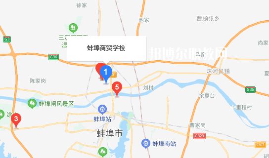 蚌埠商貿(mào)學校地址在哪里