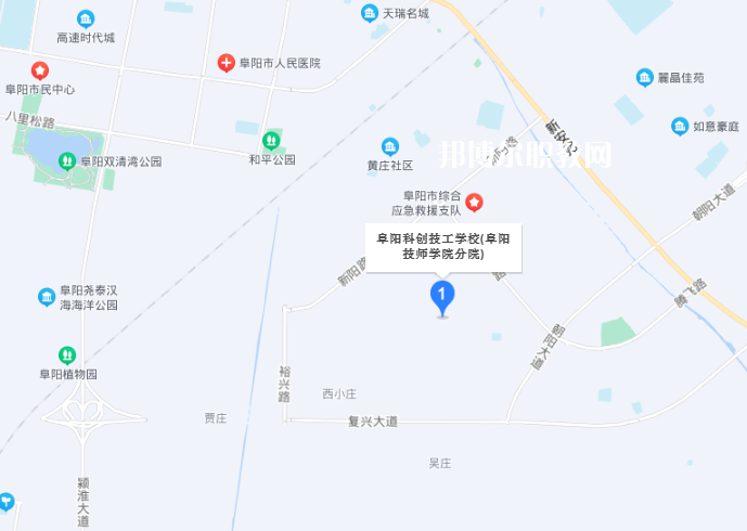 阜陽科創(chuàng)技工學(xué)校地址在哪里