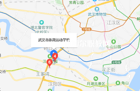 武漢體育運動學(xué)校2022年地址在哪里