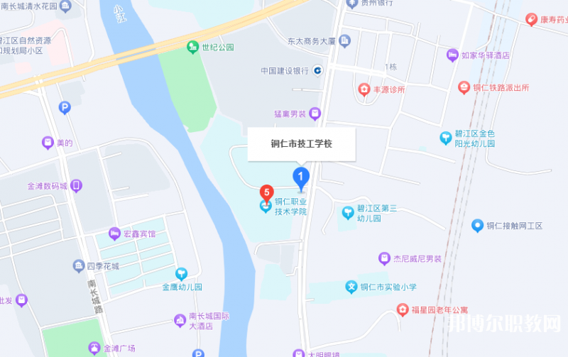 銅仁市技工學(xué)校地址，乘車路線