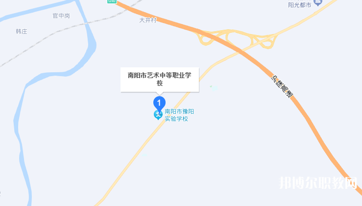 南陽市藝術(shù)中等職業(yè)學(xué)校地址，乘車路線