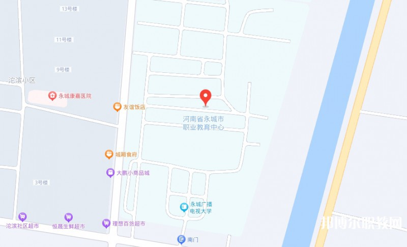 永城市職業(yè)教育中心地址，乘車路線