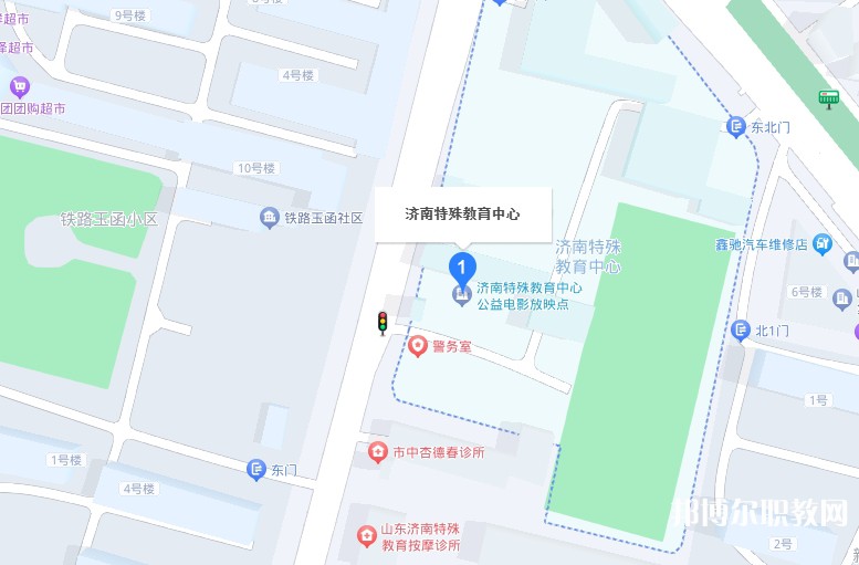 濟南特殊教育中心地址，乘車路線