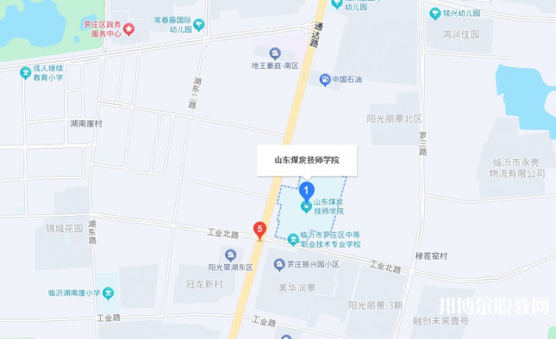 山東煤炭技師學(xué)院地址，乘車路線